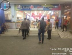 POLSEK BAGAN SINEMBAH LAKSANAKAN KRYD DI TEMPAT KERAMAIAN, TIDAK DITEMUKAN TINDAK PIDANA