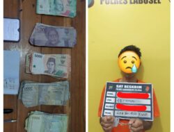 Sat Reskrim Polres Labusel Tangkap Penulis Togel Singapore di Warung Tuak