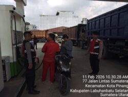 Cegah Kejahatan 3C, Sat Samapta Polres Labusel Patroli Objek Vital dan Jalinsum Kotapinang