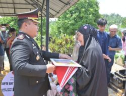 Upacara Pemakaman AIPTU Edy Syahputra Harahap Berlangsung Khidmat, Kapolres Labusel Sampaikan Duka Mendalam