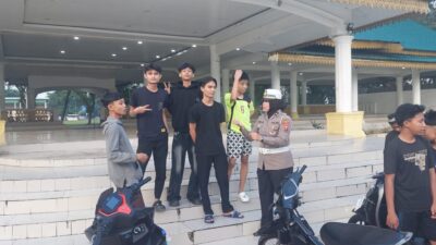 Polres Langkat Intensifkan Edukasi “Asmara Subuh” di Stabat, Tekan Risiko Laka Lantas