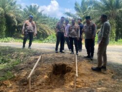 Wujudkan Kepedulian Daerah, Kapolres Labusel Pimpin Peletakan Batu Pertama Jembatan Merah Putih Presisi di Torgamba