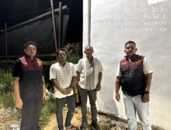 Respons Cepat Media Online, Polres Rokan Hilir Sidak Lokasi Dugaan Penimbunan BBM Ilegal