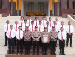 Polres Rokan Hilir Terima Penghargaan dari Kapolda Riau atas Pengungkapan 80 Kg Sabu