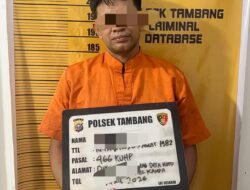 Nyaris Meregang Nyawa, Pelaku Penganiayaan Berkapak di Desa Koto Perambahan Diringkus Polsek Tambang