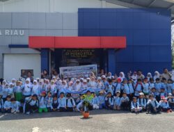 Ditlantas Polda Riau Tanamkan Budaya Tertib Berlalu Lintas Sejak Dini serta Edukasi Green Policing