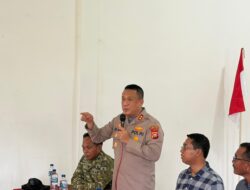 Kapolres Rohil dan Wakil Bupati Gelar Cooling System Pasca Aksi Unjuk Rasa di Panipahan