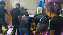 Polres Rohil Bersama Polda Riau Dan Unsur Terkait Lakukan Pengeleddahan Rumah Warga Diduga Bandar Narkoba