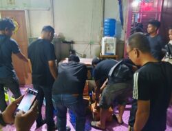 Polres Rohil Bersama Polda Riau Dan Unsur Terkait Lakukan Pengeleddahan Rumah Warga Diduga Bandar Narkoba