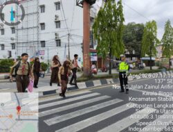 Kapolres Langkat Tekankan Pelayanan Humanis, Sat Lantas Maksimalkan Gatur Lalin di Pagi Hari