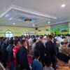 Kapolres Rohil Dan  Berimob Gelar Sholat Jumat Dan Khutbah Di 3 Masjid Sebagai Cooling System Pasca Unras Di Panipahan 