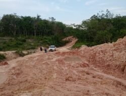 Akses Lumpuh Total! Hujan Deras Picu Longsor di Rantau Kasih, Warga Terpaksa ‘Membelah’ Ladang