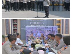 Polres Labusel Gelar Simulasi Sispam Mako, Kapolres Tekankan Tindakan Humanis dan Profesional
