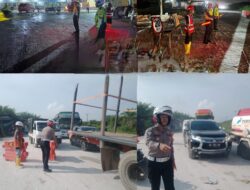 Gerak Cepat Tim ‘Raicet’ Satlantas Polres Pelalawan: Taklukkan Kemacetan di “Jalur Emas” Lintas Timur