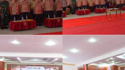**Wakapolres Labusel Hadiri Pelantikan Pramuka: Komitmen Cetak Generasi Disiplin dan Berkarakter**