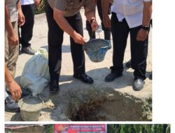 Peletakan Batu Pertama Jembatan Merah Putih Presisi di Torgamba, Warga Bunut Sambut Haru Akses Penghubung Baru