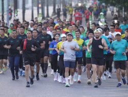 Polda Riau Launching Riau Bhayangkara Run 2026, Kapolda Ajak Masyarakat Jaga Lingkungan dan Perkuat Persatuan