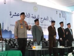 Kapolres Langkat Hadiri Wisuda Santri Pondok Pesantren Modern Taajussalam, Wujud Dukungan Polri Terhadap Pendidikan dan Generasi Muda
