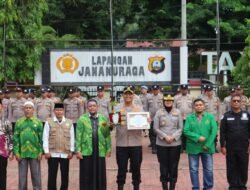 Kapolres Langkat Terima Penghargaan Dari Syarikat Islam, Wujud Sinergi Polri Dan Ulama Menjaga Kamtibmas