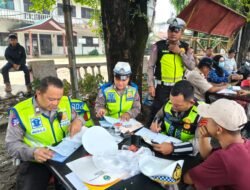 Satlantas Polres Langkat Intensifkan Razia Opsen PKB dan BBNKB, Wujud Nyata Polri Tingkatkan Ketertiban Berlalu Lintas