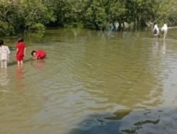 Air Laut Pasang Meluap, Permukiman Warga Desa Bagan Kuala Terendam Banjir Rob