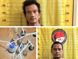 Kolaborasi Polres Binjai dengan BNNK Binjai Gerebek Sarang Narkoba, Dua Orang Diamankan