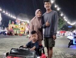 Sabtu Malam yang Pecah! Wisata WAN Riau Jadi Lautan Manusia, Dari Bocah Hingga Lansia “Gaspol” Sepeda Listrik