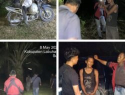 Unit Reskrim Polsek Torgamba Ringkus ‘Ninja Sawit’ di Areal PT Asam Jawa