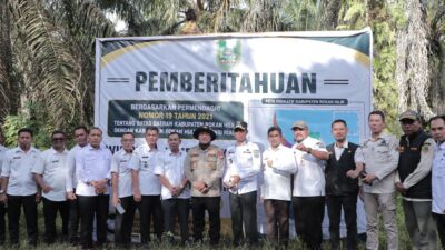 Forkopimda Rokan Hilir Tinjau Lahan Sengketa PT Torganda, Pemkab Tegaskan Komitmen Jaga Stabilitas