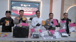 Polres Rokan Hilir Gelar Konferesi Pers Ungkap Kasus Ops Antik Lacang Kuning 2026 Dan Kasus Narkoba Bulan Mei 2026