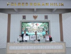 SATRESKRIM POLRES ROKAN HILIR UNGKAP KASUS PERAMBAHAN HUTAN DI KAWASAN HUTAN MANGROVE