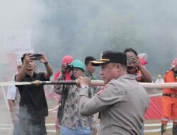 Kapolres Rokan Hilir Pimpin Apel Siaga Karhutla Bersama Pt Salim Ivomas Pratama Dan Pemkab Rohil, Perkuat Komitmen Cegah Kebakaran Hutan Dan Lahan 