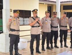 Polres Rokan Hilir Gelar Apel Kesiapan Pengamanan Event Nasional Bakar Tongkang 2026