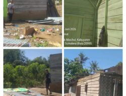 Angin Puting Beliung Terjang Desa Kota Tengah, 23 Rumah Warga Rusak