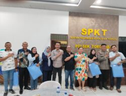 Apresiasi Dedikasi dan Prestasi, Polsek Torgamba Gelar Syukuran Kenaikan Pangkat serta Penyerahan Reward