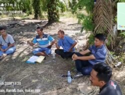 Adu Surat di lokasi objek, bpk. Sariman vs Sihombing, Gultom dan kawan kawan sempat bersitegang namun berujung kondusif