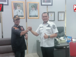 Kadis Pendidikan Labuhanbatu Abdi Jaya Pohan Jalin Silaturahmi dengan Awak Media Daud Rinaldi Rangkuti