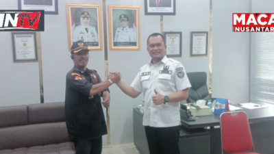 Kadis Pendidikan Labuhanbatu Abdi Jaya Pohan Jalin Silaturahmi dengan Awak Media Daud Rinaldi Rangkuti