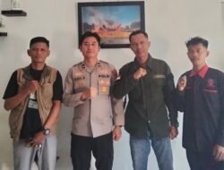 Sinergi Tanpa Batas, Kasi Humas Polres Rohil Sambut Hangat Kunjungan Silaturahmi Insan Pers