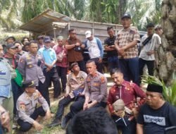 Kapolres Padang Lawas Utara Pimpin Pengamanan Kegiatan KPTAM, Imbau Kedua Pihak Hindari Konflik