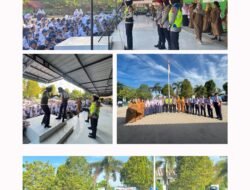 Polwan Goes To School di SMPN 1 Kotapinang, Polres Labusel Edukasi Pelajar tentang Lalu Lintas dan Kenakalan Remaja