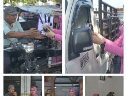 Semangat Berbagi di HKGB ke-74 dan HUT Polwan ke-78, Polres Labusel dan Bhayangkari Gelar Baksos, Bakti Religi dan Anjangsana