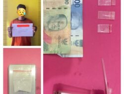 Satresnarkoba Polres Labusel Amankan Seorang Pemuda Di Desa Hajoran, Barang bukti 1,69 Gram Sabu Disita