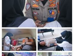 HUT Polantas ke-71 di Warnai dengan Tetes Donor Darah, Satlantas Polres Labusel Hadirkan Semangat Berbagi
