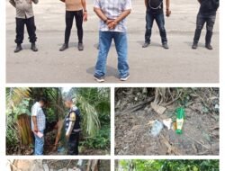 Polsek Kotapinang GSN di Sisumut Sisir Lokasi Diduga Jadi Tempat Transaksi Narkotika