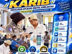 Permudah Urus SIM, Polres Rokan Hilir Sosialisasikan Aplikasi Digital Korlantas Langsung ke Masyarakat   