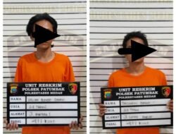 ​Polisi Amankan Duo Maling HP Driver Ojol di Patumbak