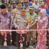 Kapolres Langkat Resmikan Jembatan Merah Putih di Alur Cempedak, Akses Warga Kembali Terhubung
