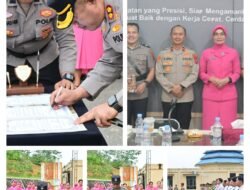 Kapolres Labusel Pimpin Sertijab Dua Kapolsek, Tekankan Profesionalisme dan Pelayanan Masyarakat