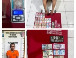 Polsek Torgamba Amankan Pria 41 Tahun Bersama 21 Paket Diduga Sabu Seberat 5,07 Gram